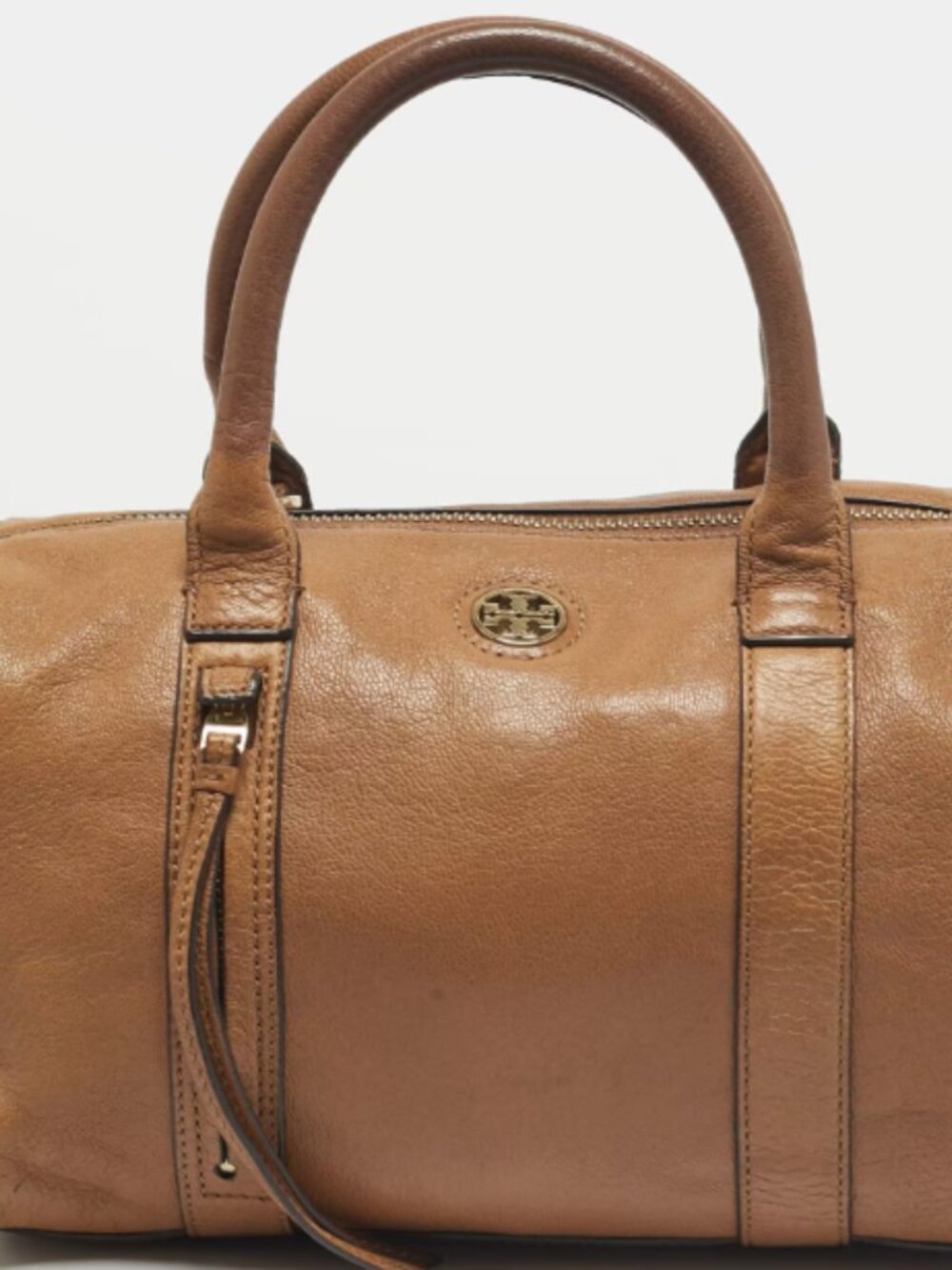 Tory Burch Brody Brown Leather Mini Satchel - Picture 2 of 7